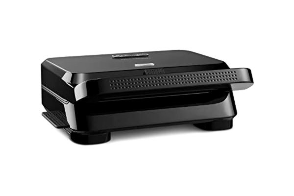 DeLonghi De'Longhi Koken, grill- en sandwichmaker SW12B.BK 800 W, zwart