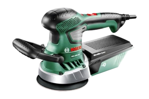 Bosch  excenterslip PEX 400 AE (370 watt, i väska)