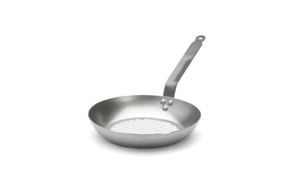 de Buyer De Buyer Lyonnaise Carbone Plus grillpande, 26 cm