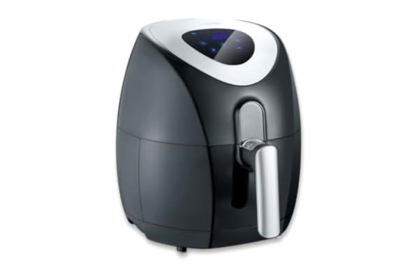 Severin SEVERIN Hot Air Deep Fryer med 6 automatiska program, Airfryer för fritering utan fett, innovativ varmluftsteknik för hälsosam fritering, svart, FR 2430