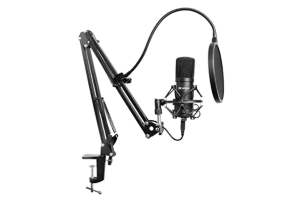 Sandberg  Streamer USB-mikrofonkit, 126-07, svart