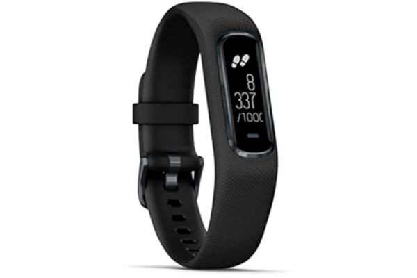 Garmin  Small/Medium vivosmart 4 Smart Activity Tracker with Wrist-Based Heart Rate and Fitness Monitoring Tools - Black