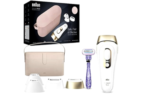 Braun  Silk-expert Pro PL5347 light depilation Intense pulsed light (IPL) Gold, White