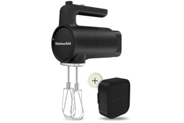KitchenAid Kitchenaid Trådlös handmixer I Kitchenaid Go I trådlös handmixer med 7 hastighetsnivåer I med batteri I svart