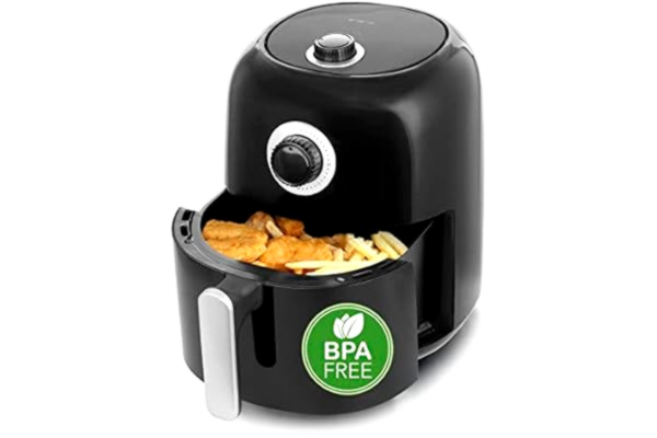 Emerio  AF-125770 SmartFryer AirFryer varmluftsfritös fritering med varm luft utan extra olja hälsosammare fritering 3,0 liter volym cool touch BPA-fri snabb uppvärmning 1450 watt