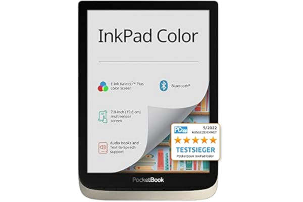 PocketBook  InkPad Color - moon silver (7,8 Zoll)