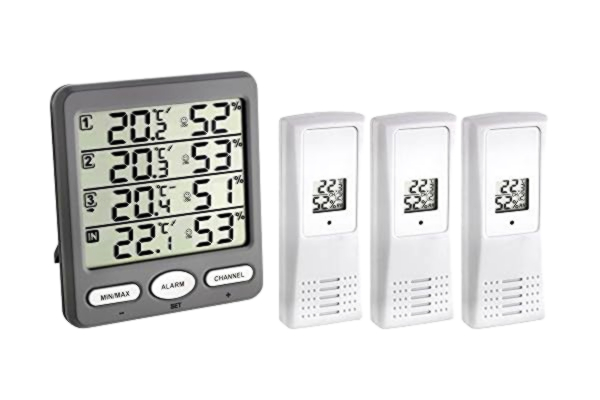 TFA  Klima-Monitor - Termo-hygrometer - digital - grå