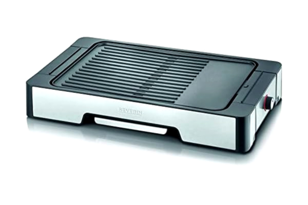 Severin  Barbecue Grill with 2300 W of Power PG 8610, Black/Brushed Stainless-Steel