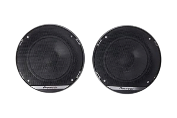 Pioneer  TS-G130C 2-vägs komponenthögtalare för bilar (250 W), 13 cm, kraftfullt ljud, IMPP-membran för optimal bas, 40 W ingångseffekt, 44 mm installationsdjup, svart, 2 högtalare