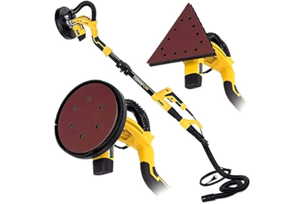 Powerplus Tools PowerPlus POWX0477 2-in-1 combi-telescopische droogbouwslijper (710 W)