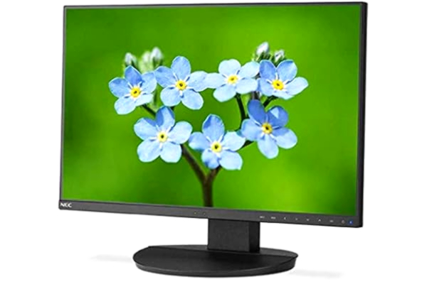 NEC  MultiSync EA231WU czarna 57,15 cm 22,5 cala LCD LED IPS wąska przysłona 1920x1200 WUXGA DisplayPort HDMI DVI D-SUB