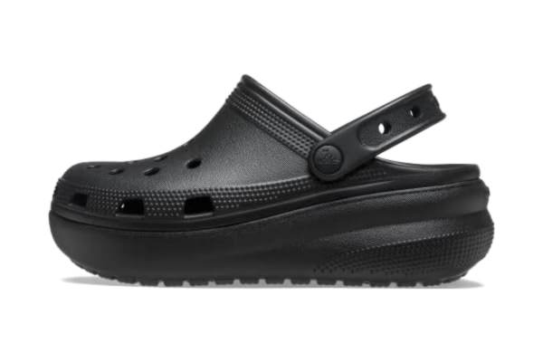 Crocs  Unisex Classic Crocs Cutie Clog K Tofflor, Svart, 32/33 EU