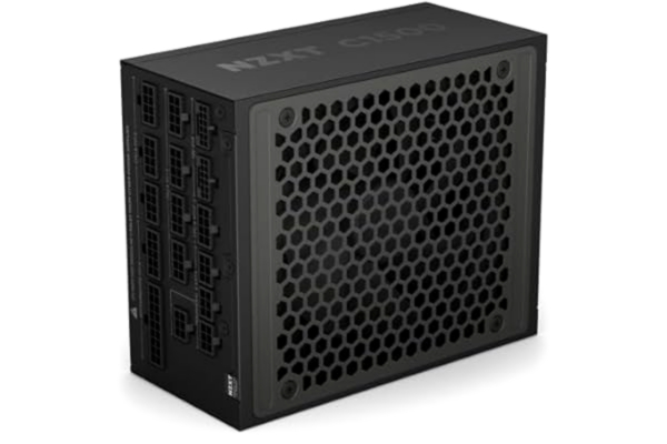 NZXT  C1500 Platinum ATX 3.1 | Modulärt nätaggregat för PC-spel med låg ljudnivå | 1500 watt | 80 PLUS Platinum | Dubbla 12V-2x6-kontakter | Zero Fan Mode | 100% japanska kondensatorer | Svart