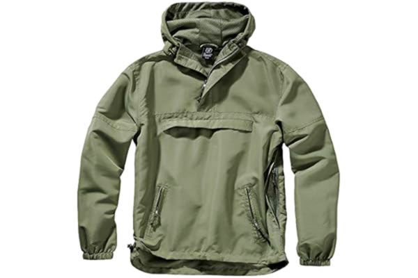 Brandit  Mężczyźni Summer Windbreaker Kurtka, Oliwkowy, L