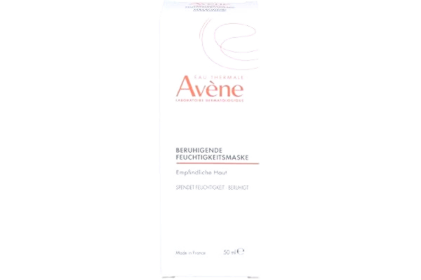 Avene  lugnande återfuktande mask 50 ml