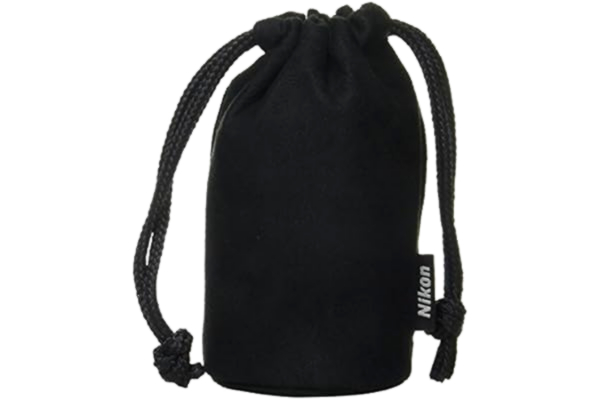 Nikon  glaspåse CL-0715, svart, med dragsko