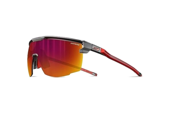 Julbo  Ultimate solglasögon för män, svart/röd, en storlek