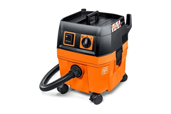 Fein  DUSTEX 92035223000 Nat-/droogzuiger, 25 liter, industriële stofzuiger, 1380 W, reservoir 22 l, extra stopcontact, oranje