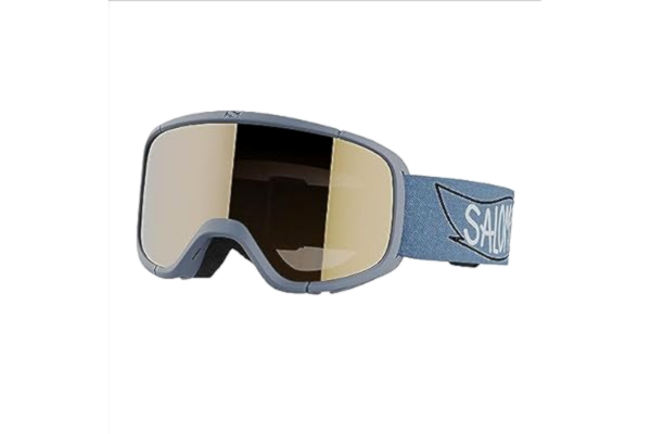 Salomon  Rio Kids Goggles Skidor Snowboard, Barnvänlig passform och komfort, mer ögonkomfort och hållbarhet, Blå, En storlek