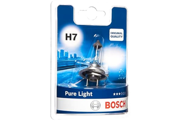 Bosch  H7 Pure Light lampa – 12 V 55 W PX26d – 1 styck