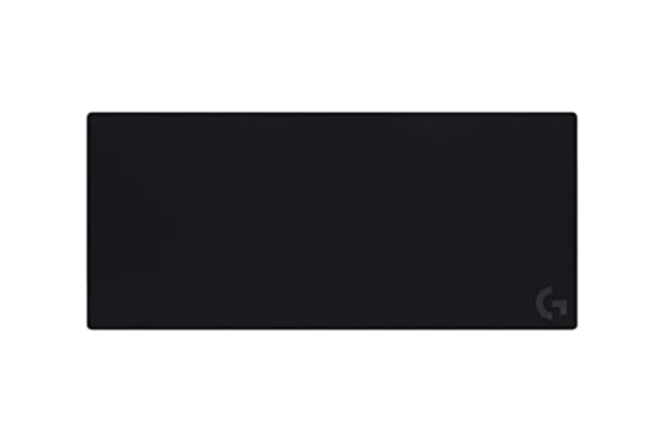 Logitech  G G840 Extra Stor Gamingmusmatta, optimerad för spelsensorer, måttlig ytfriktion, halkfri Musmatta, Mac- och PC-speltillbehör, 900 x 400 x 3 mm