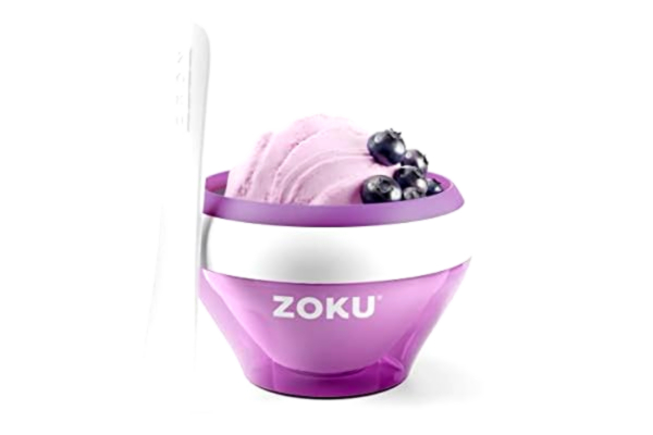 Zoku Home Zoku Sorbetière Verte, Plastique, Violet, 14 x 14 x 9.5 cm