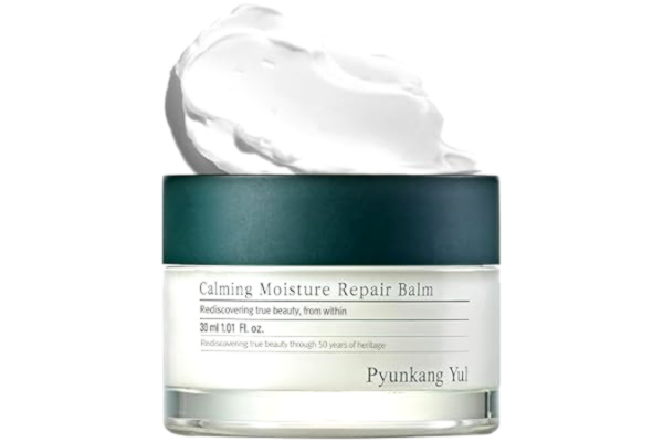 Pyunkang Yul [PKY] Pyunkang Yul Calming Moisture Repair Balm lugnar omedelbart känslig hud, ansiktsfuktighetskräm med djup och rik näring, vegansk, koreansk hudvård (1.01 Fl. Oz, 30 ml)