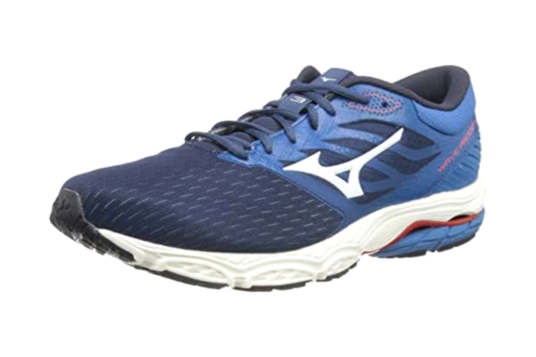 Mizuno  Homme Wave Prodigy 3 Chaussure de Course, Ddenim Snowwht Grenadine, 46.5 EU
