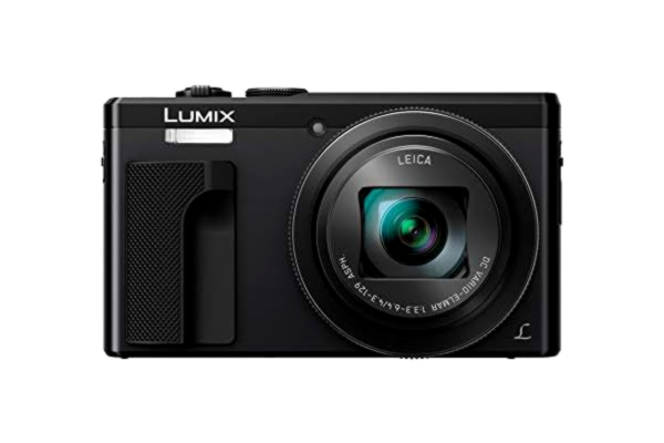 Panasonic  Lumix DMC-TZ80EF-K Compacte camera, krachtig, sensor 18 MP, zoom LEICA 30 x F3.3 – 6.4, zoeker, touchscreen, video 4 K, gestabiliseerd, zwart, Franse versie