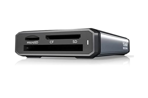 SanDisk  PROFESSIONAL PRO-READER multikort, högpresterande kortläsare för CF-, SD- och microSD-kort, kompatibel med USB-C, snabb överföring