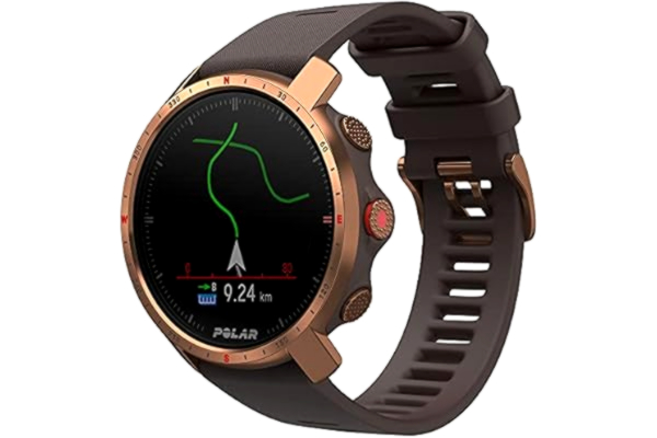 Polar  Grit X Pro - GPS Multisport Smartwatch - Military Durability, Sapphire Glass, Wrist-based Heart Rate, Long Battery Life, Navigation - Best for Outdoor Sports, Trail Running, Hiking