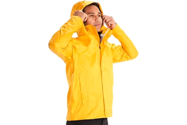 Marmot  PreCip Eco-jas voor heren, waterdichte jas, lichtgewicht regenjack met capuchon, winddichte regenjas, ademende windbreaker, ideaal voor hardlopen en wandelen