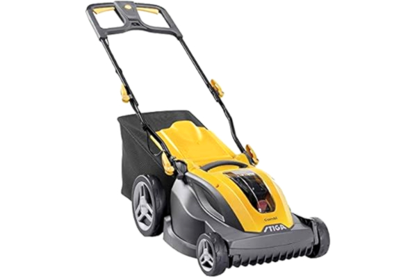 Stiga STIGA Tondeuse à Batterie Combi 344e Kit, avec 48V (5Ah) Batterie et Chargeur, Max. 400m²