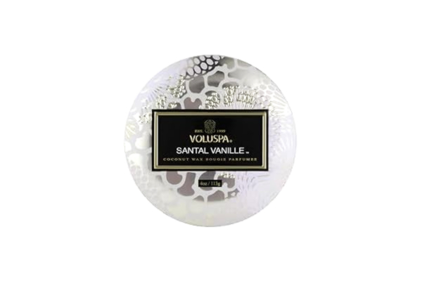Voluspa  Decorative Tin Candle Santal Vanille 113g