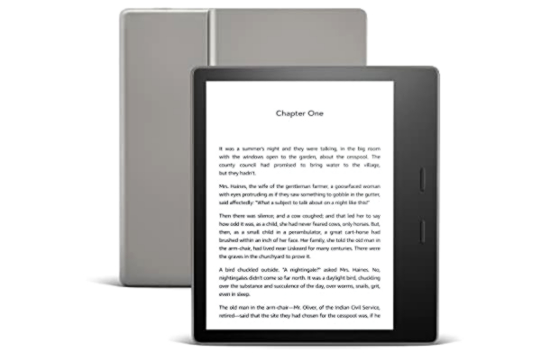 Amazon Kindle Oasis | Now with adjustable warm light | Waterproof, 32 GB, Wi-Fi | Graphite
