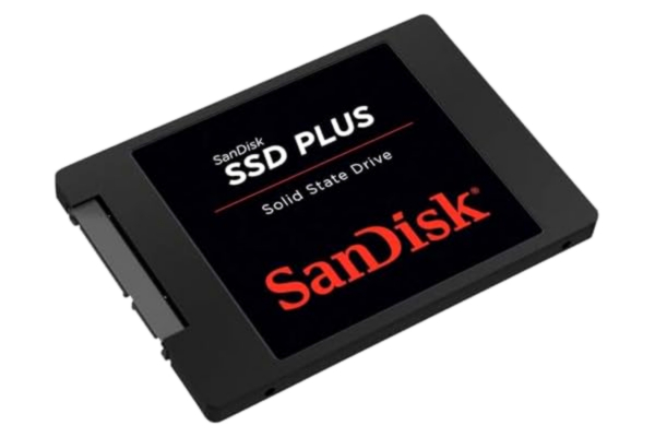 SanDisk  SSD PLUS 480 GB SATA III 2.5-Inch Internal Solid State Drive, SDSSDA-480G-G26, Black