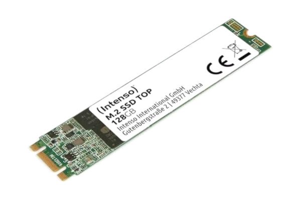 Intenso  TOP 3832430 M.2 SATA III Intern SSD, Grön, 128 GB