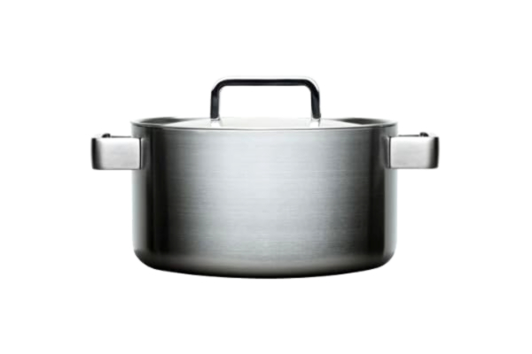 Iittala  162452 verktyg gryta med lock, 4 L, Acciaio