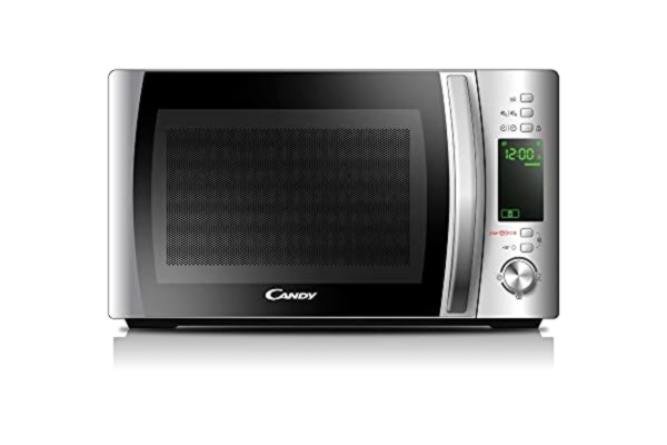 Candy  cmxw20ds werkblad – magnetron (werkblad, solo magnetron, 20 L, 700 W, knoppen, rotatie, zwart, roestvrij staal)