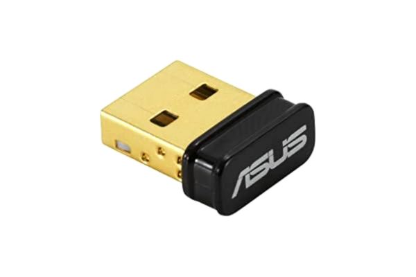 Asus ASUS USB-N10 Wireless-N150-adapter, IEEE 802.11b/g/n, USB2.0 upp till 150 Mbps trådlös datahastighet, 64/128-bitars WEP, TKIP, AES, WPA/WPA2-PSK N150 (1x1n Nano), 90IG05E0-MO0R00
