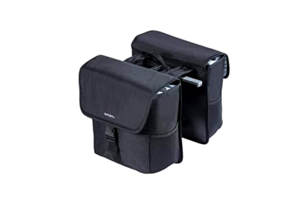 Basil  Go MIK Double Pannier Bag, Black, 32 Litre
