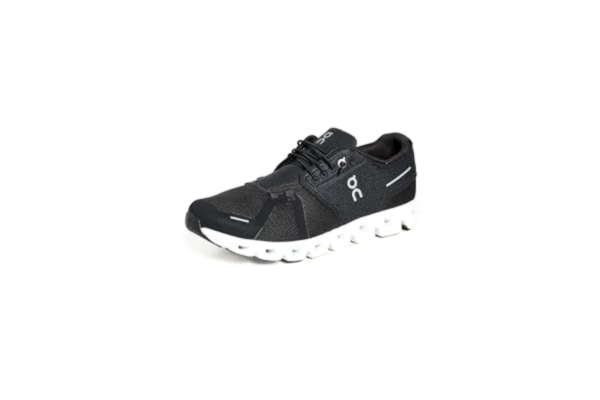 ON On Women's Cloud 5 Sneakers för kvinnor, svart/vit, 37.5 EU