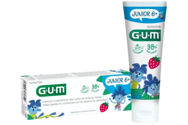 Sunstar GUM Gum Junior, 7–12 år, tandkräm - 50 ml