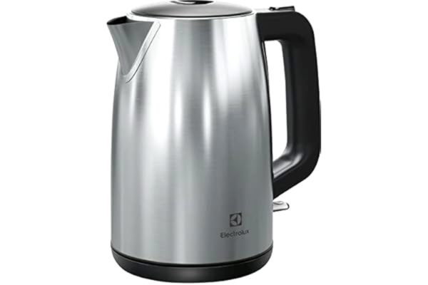 Electrolux  Create 3 Vattenkokare Modell E3K1-3ST, Stor kanna på 1.7L, 360° roterbar bas med sladdförvaring, Automatisk säkerhetsavstängning i 3 steg, 1.7L, Stainless Steel