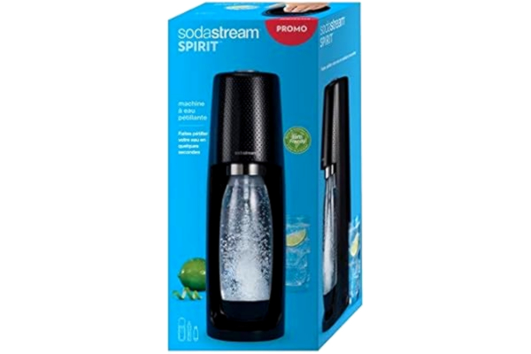 SodaStream sodastream Spirit Noire SOD8719128115061 Watermeter, Zwart, 1 L