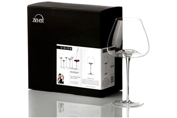 Zieher  Vision Balanced Calice Vino 85 cl Set 2 Pz in Vetro Soffiato