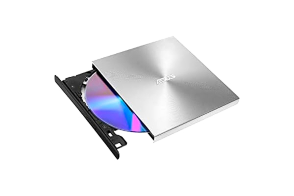 Asus ASUS SDRW-08U8M-U extern ultraslim 8X DVD-skrivare, USB typ C, Mac-kompatibel, 13,9 mm Ultraslim, M-DISC-stöd, skivkryptering, NERO Backitup, E-grön, E-media