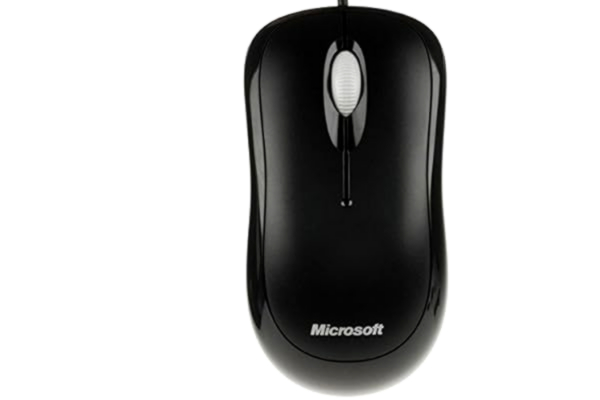 Microsoft  P58-00057 Optisk Mus, Svart