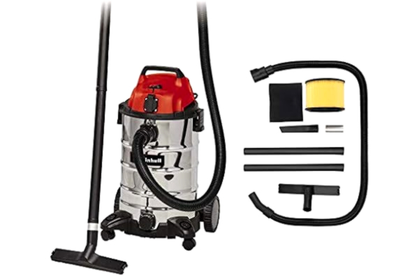 Einhell  TH-VC 1930 SA, 2000 W, Tromle vakuum, Tør&våd, Poseløs, 30 L, 80 dB