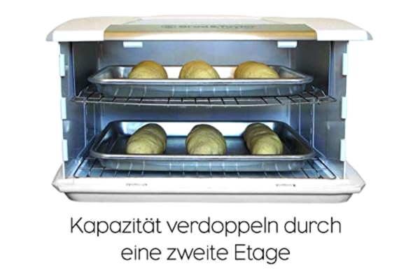 Korona  21133 Broodrooster met broodrek groen